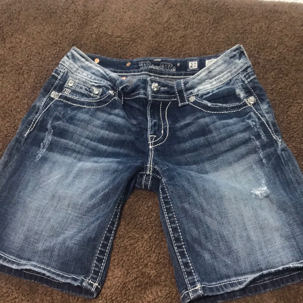 Miss Me jeans “mid-shorts”👖